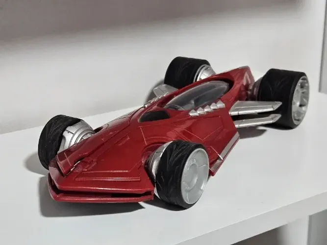 Battle Force 5 Hot Wheels Vert and Saber