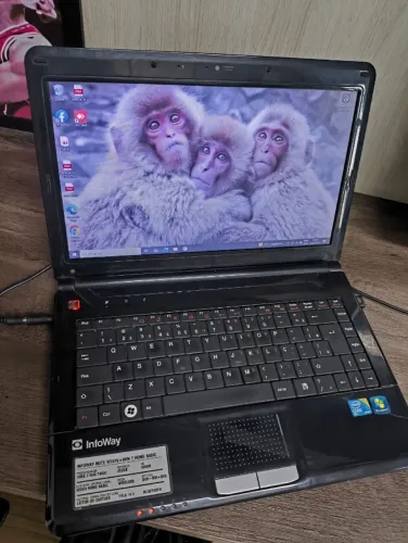 Notebook Itautec intel core 2 duo 4gb ram Hd 300gb