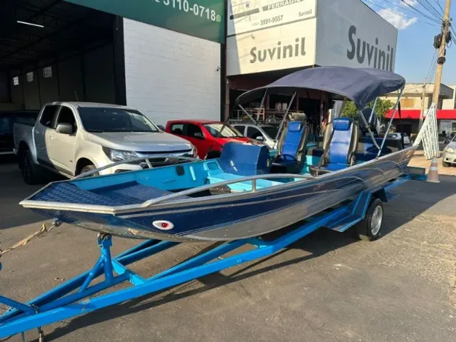 Lancha  Kayamar / Motor 50 Yamaha, pronta para navegar !!
