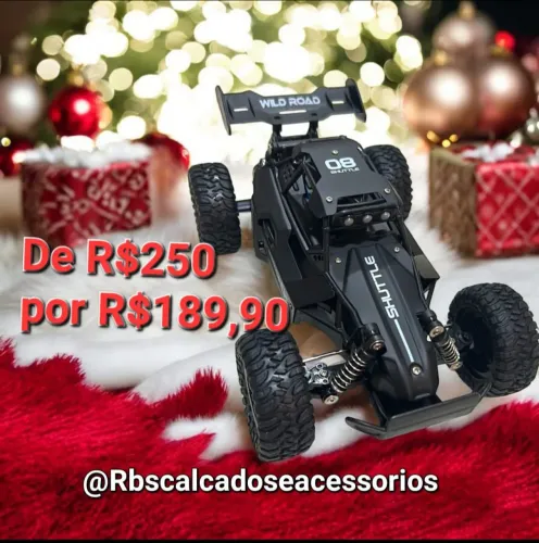 Carrinho de controle velocidade 20km com bateria novo lacrado a pronta entrega ?