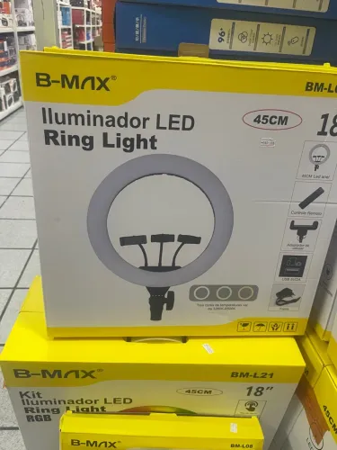 Ring Light B-MAX 45cm - Iluminação LED Profissional!