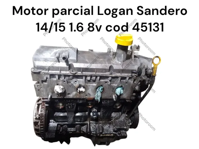 Motor Parcial Logan Sandero 1.6 8V 14/15