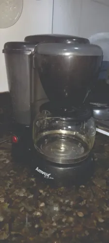 Cafeteira Elétrica Amvox Home Line ACF 227 - 14 Xícaras Preto - 110v