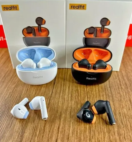 Fones sem Fio Realfit F2 ótima qualidade de som Excelente conexão 