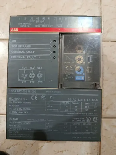 Soft start ABB 