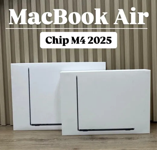MacBook Air Chip M4 2025 16 de Ram 256 Gb 13 Novo - Loja física 