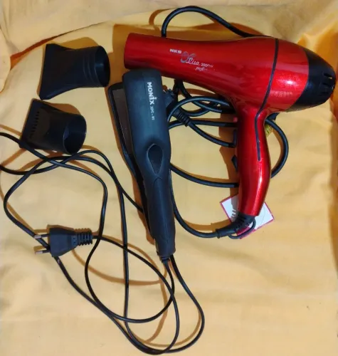 Secador NKS Lisa 2000W + Prancha Monix