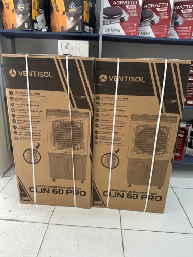 Climatizador Evaporativo Ventisol Clin 60 Pro - Novo