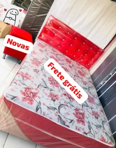 Cama Box Casal um luxo de linda :)