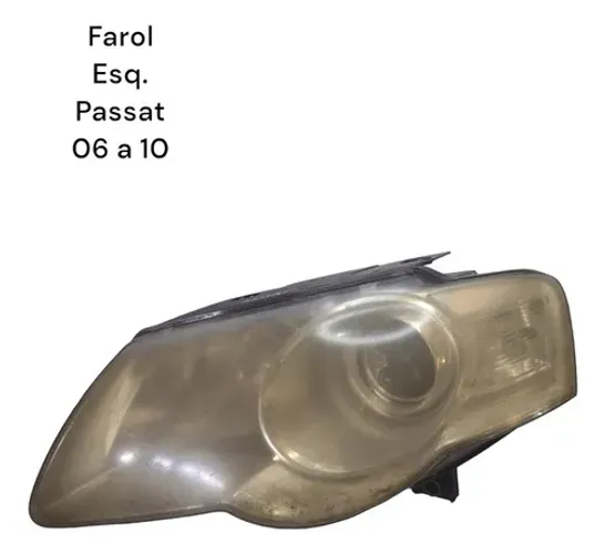Farol Esquerdo Passat 2006 A 2010