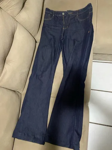 Calça Jeans Flare Escura