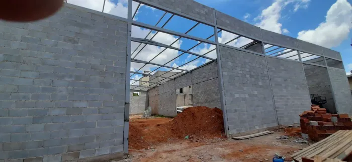 Construimos galpão estrutural 