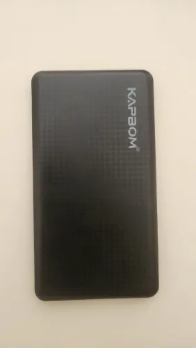 Carregador Portátil Kapbom 5.000 mAh entrada e saída micro USB