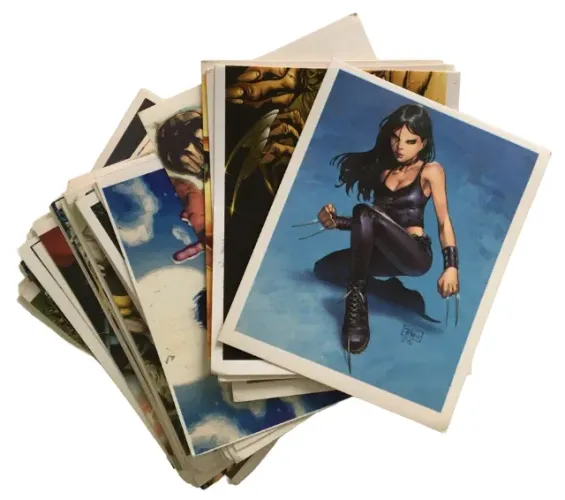 46 figurinhas x-men