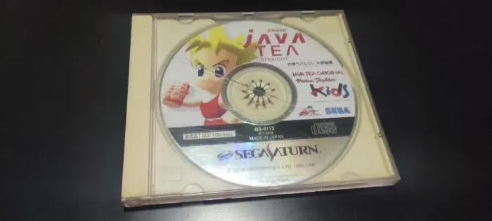 Jogo Virtua Kids Demo (Sega Saturn) (Raro - Not for Resale)