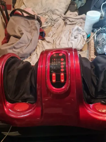 Massageador de Pés Elétrico - Relaxe e Alivie o Stress!