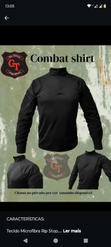 Combat shirt