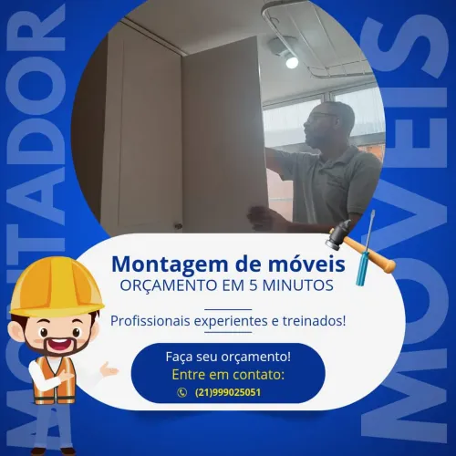MONTADOR DE MÓVEIS (TODOS OS BAIRROS)
