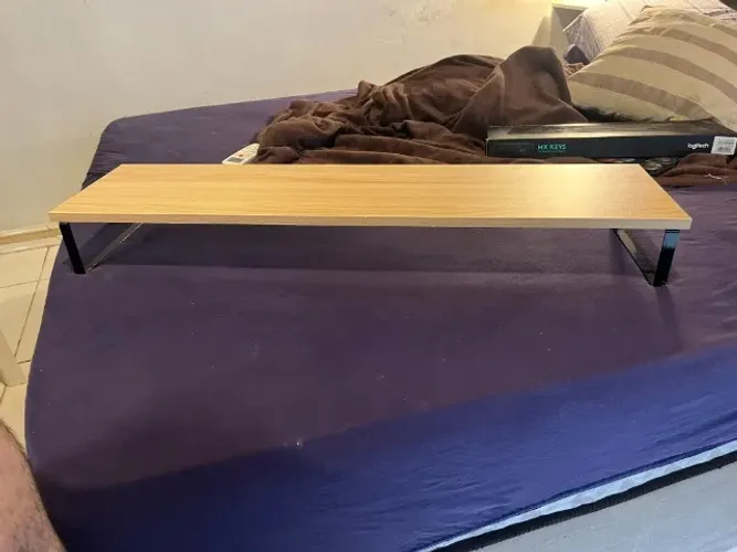 Suporte de madeira para monitor