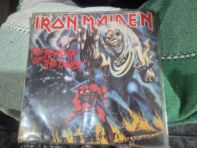 VINIL IRON MAIDEN - THE NUMBER OF THE BEAST - RELÍQUIA
