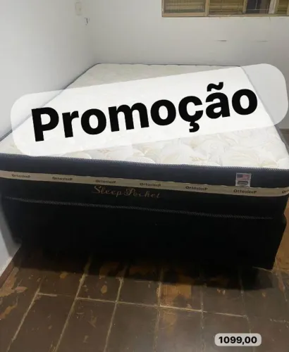 Cama box colchão d20