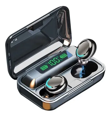 Fone De Ouvido Bluetooth TWS F9-5 Bluetooth 5.0 Power Bank