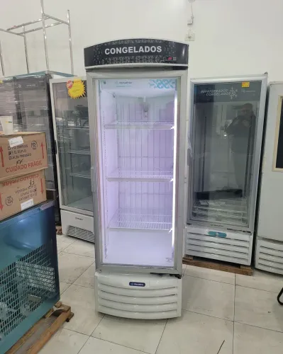 Freezer Vertical Metalfrio frost free 560 litros 220v _23 graus - Conservação Perfeita!