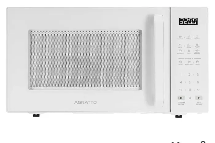 Micro ondas branco 32litros