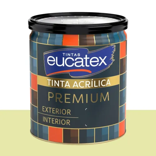 Tinta Acrílica Acetinada Eucatex Brilho de Grama 800 ml