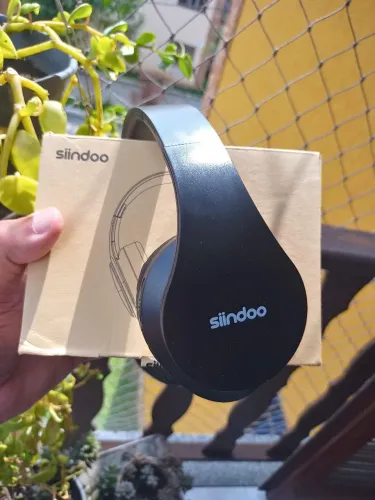 Fone de Ouvido Bluetooth Sem Fio Siiindoo