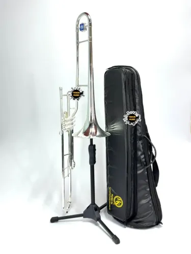 Trombone HS Musical TBV c/ Gatilho e Banho de prata