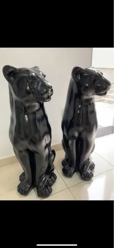Escultura Pantera Negra