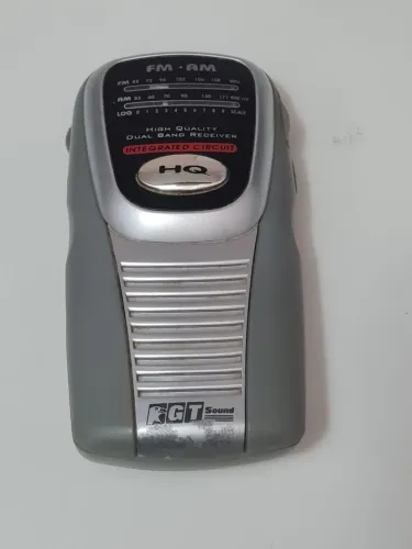 Rádio AM/FM Portátil HQ - GT Sound