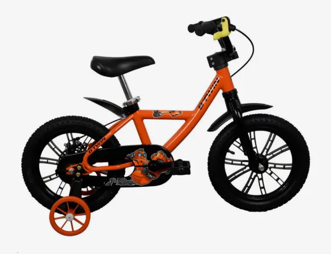 Bicicleta Infantil Aro 14 Laranja - Btwin
