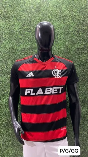 Camisa Flamengo Adidas Listrada - Tamanhos P/G/GG