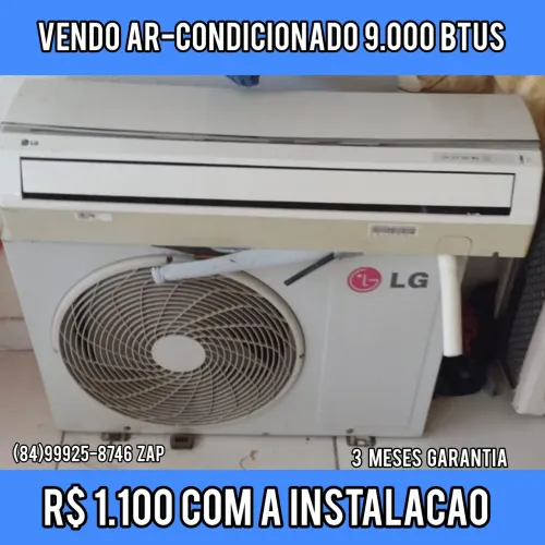 Vendo AR-CONDICIONADO 9.000 BTUs