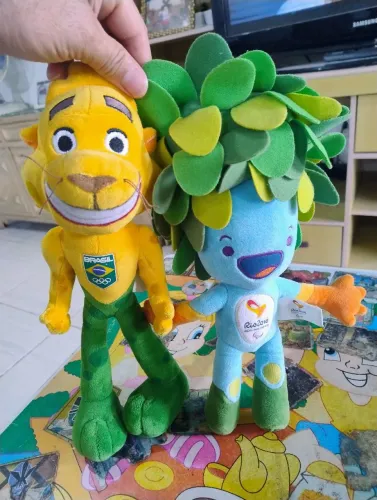Pelúcias Rio 2016 - Ginga e Tom