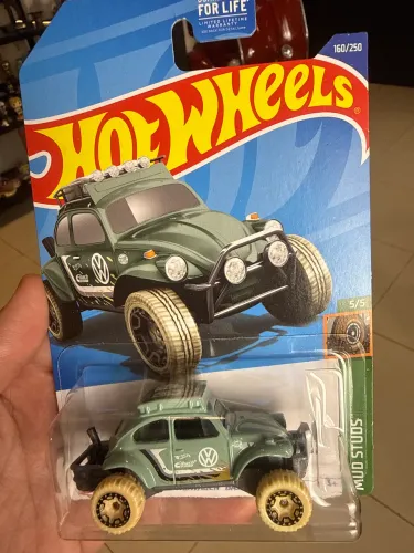 Hot Wheels Fusca - volkswagen Baja Bug Mud