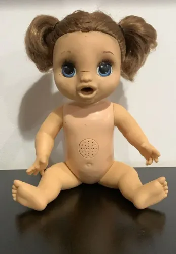 Boneca Baby Alive Usada Comidinha Feliz Original Funcionando 