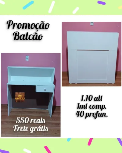 Balcão Promocional com Frete Grátis
