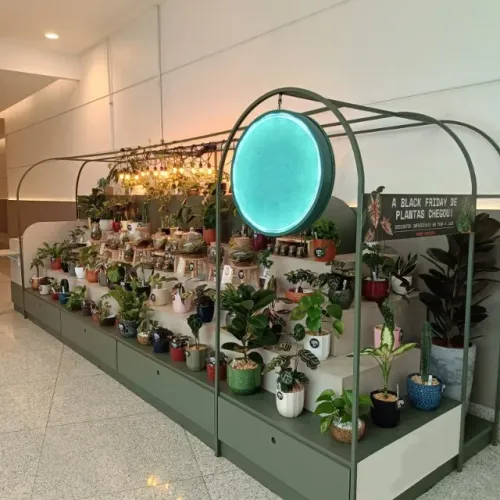 Quiosque para Shopping e Eventos.