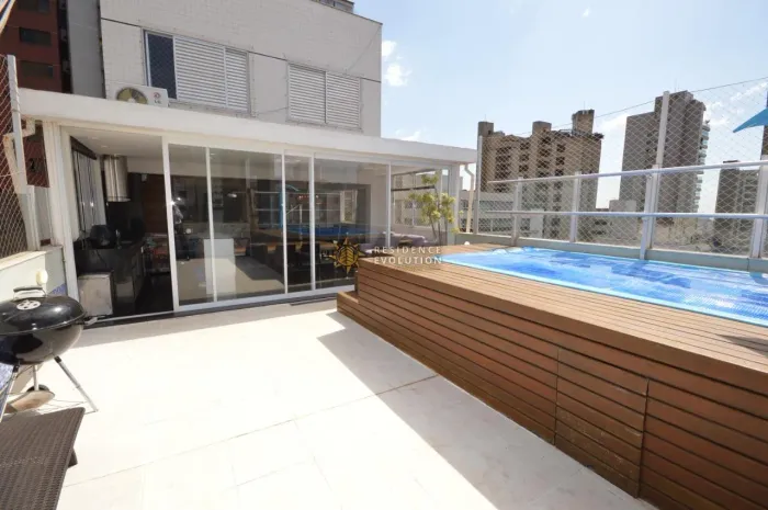 Carmo venda cobertura top house 04 quartos piscina