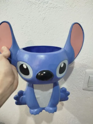 Balde de pipoca Stitch