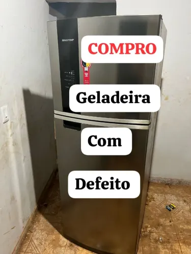 Compre-se geladeira com defeito