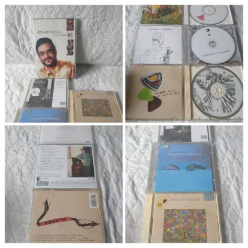 03 Cd's - Renato Russo ( Legião Urbana ) + 01 DVD