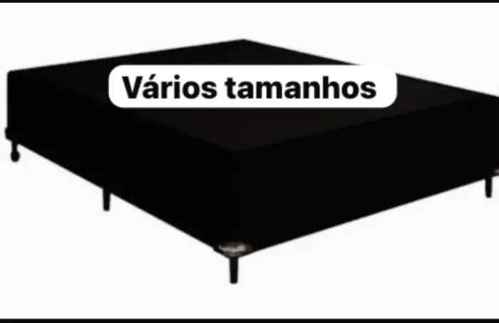 Cama box suporte solteiro 