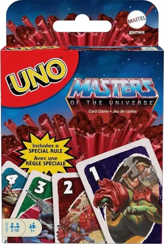 Jogo de cartas UNO He-Man Masters of the Universe - Mattel - Oficial - Raridade!