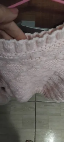 Blusa linda tricô rosa
