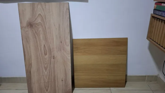 Piso porcelanato 50x101 e 61.1x61.1 madeira