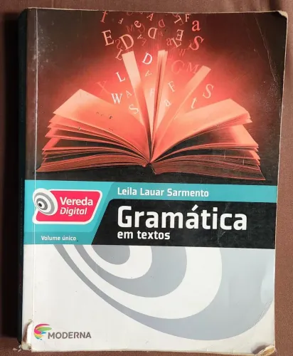 Livro Didático Gramática em Textos